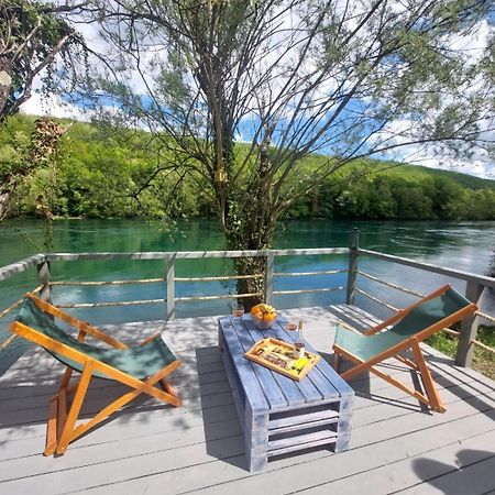 Brvnara Na Obali Reke Drine Villa Beserovina Bagian luar foto
