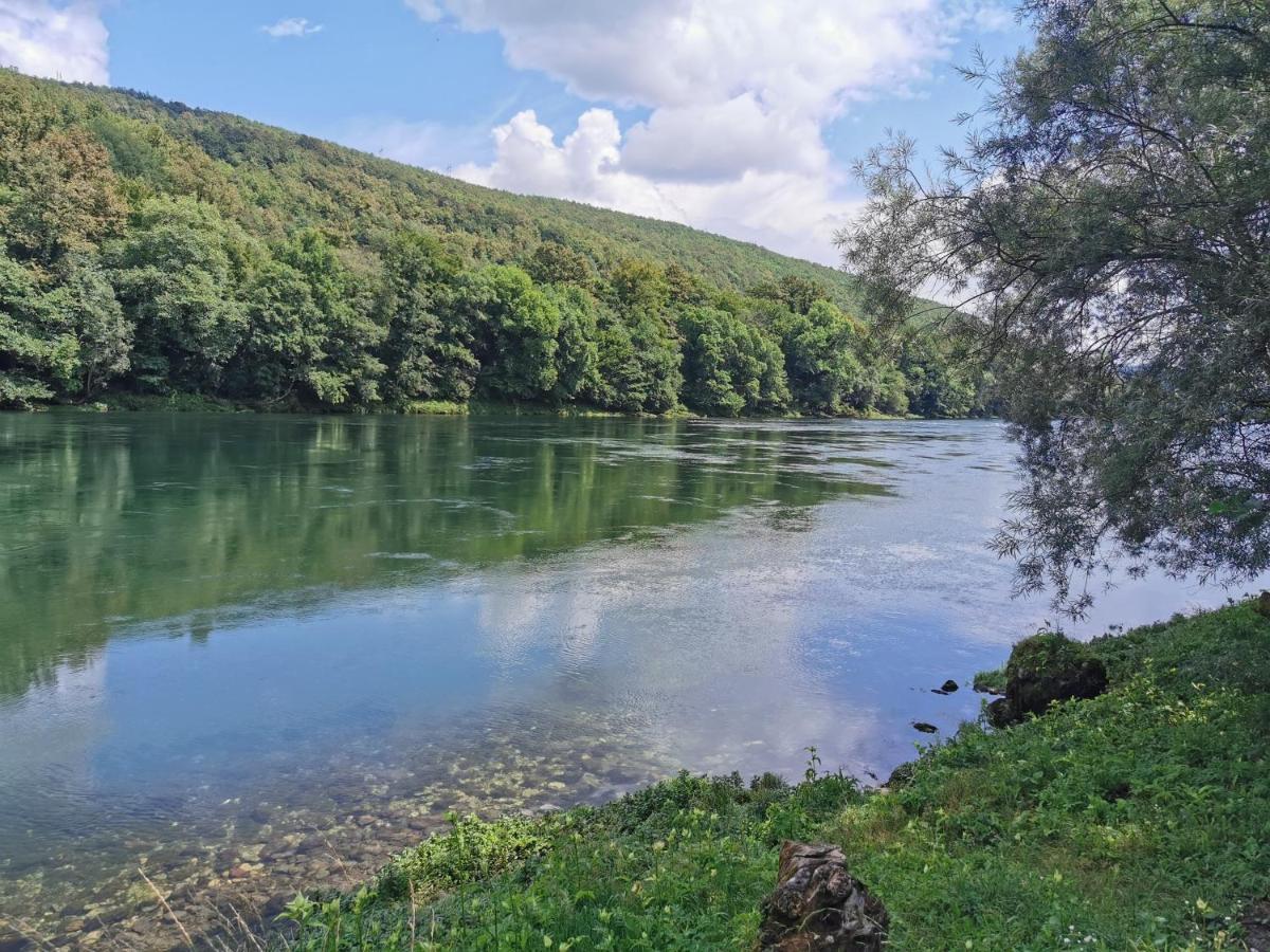 Brvnara Na Obali Reke Drine Villa Beserovina Bagian luar foto